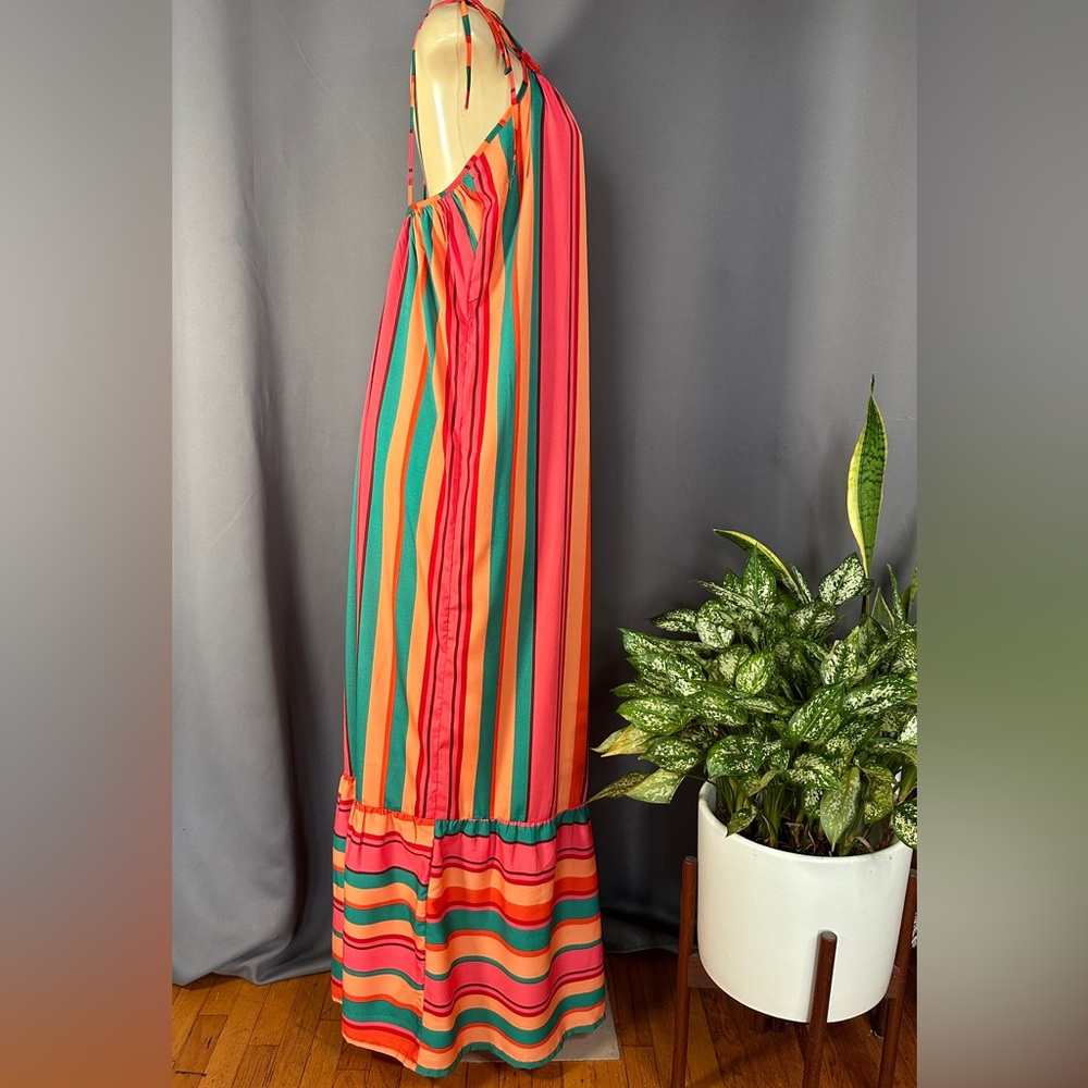 BOOHOO TALL Striped Maxi Dress - Picture 2 of 7